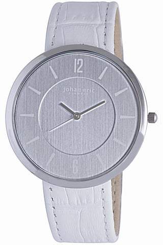 Johan eric: reloj vejle plateado para mujer..