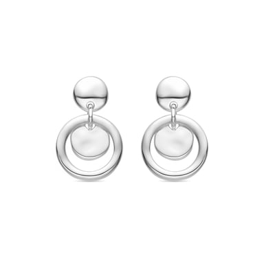 Pendientes Luxenter acabados en rodio - Issum