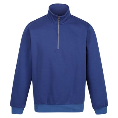 Regatta Mens Pro Quarter Zip Sweatshirt (New Royal)
