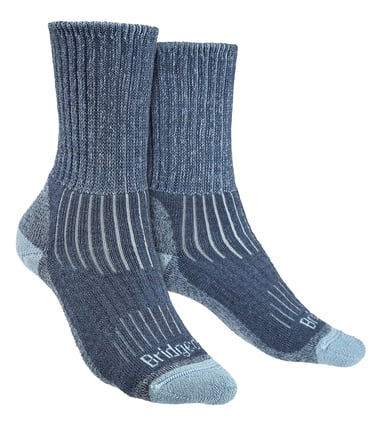 Bridgedale - Calcetines de lana merino para mujer - Azul