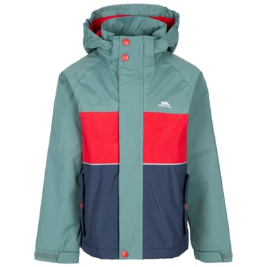 Trespass Childrens/Kids Ocean Waterproof Jacket (Spruce Green)