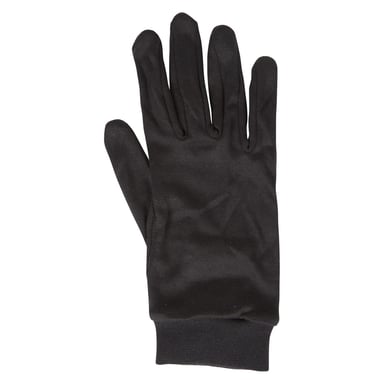 Mountain Warehouse Unisex Adult Silk Gloves (Black)