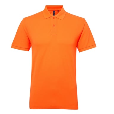 Asquith & Fox Womens/Ladies Short Sleeve Performance Blend Polo Shirt (Neon Orange)
