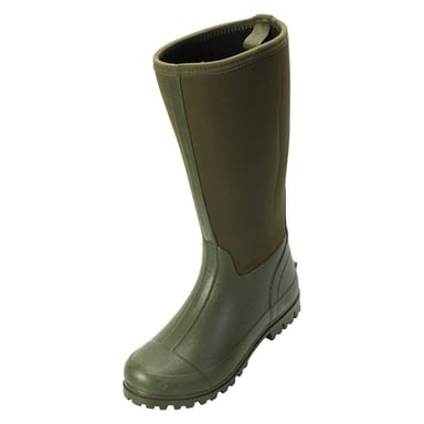 Mountain Warehouse Mens Mucker Neoprene Wellington Boots (Khaki Green)
