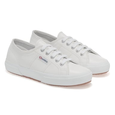Superga Unisex Adult 2750 Efglu Leather Trainers (White)