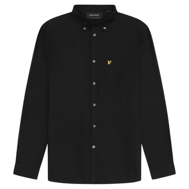 Camisa negra de manga larga de Lyle & Scott