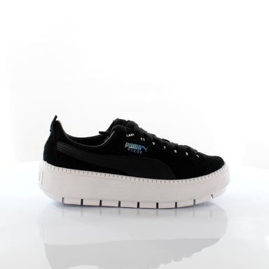 PUMA Platform Trace X Ader Error ADER Negro de encaje bajo Up Womens Entrenadores 367196 02
