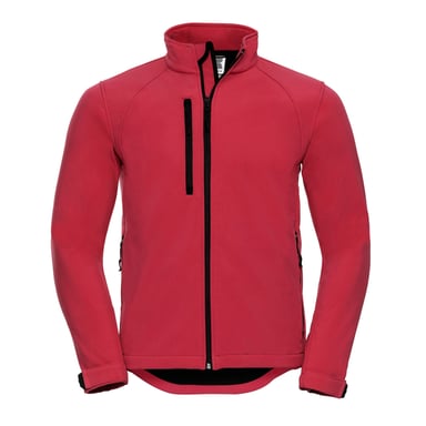 Russell Mens Soft Shell Jacket (Classic Red)