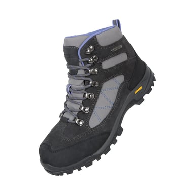 Mountain Warehouse Womens/Ladies Storm Suede Waterproof Hiking Boots (Grey)