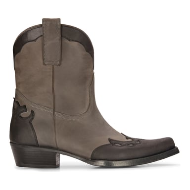 Botas vaqueras de cuero para hombre, estilo vaquero cubano, color negro, Winklepickers Classic Pointed