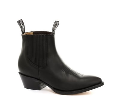 Botines negros unisex estilo western Grinders - Maverick