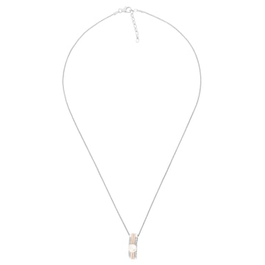 Orphelia 'Lea' Women's 925 Sterling Silver Chain with Pendant - Silver/Rose ZH-7284