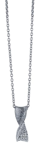 Orphelia Women's 925 Sterling Silver Chain with Pendant - Silver ZH-6028