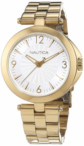Nautica Reloj de mujer Cuarzo dorado