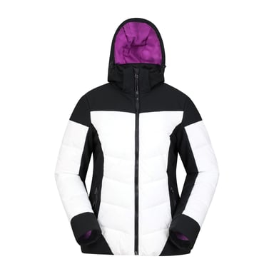 Mountain Warehouse Womens/Ladies Resort RECCO Padded Ski Jacket (Black)