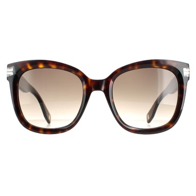 Marc Jacobs Cuadrado Señoras Marrón Havana Marrón Gradiente MJ 1012/S