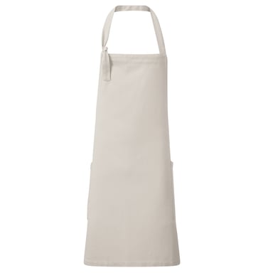 Premier Regenerate Sustainable Bibbed Apron (Natural)
