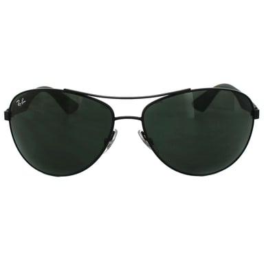 Gafas de sol Ray-Ban 3526 006/71 Negro mate Gris Verde