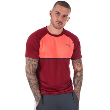 PUMA POWER BND MANGA CORTE CORRER CAMINA DE CAMINACIÓN Top Mens 518370 01