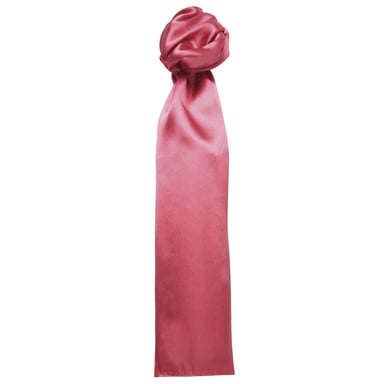 Premier Scarf - Ladies/Womens Plain Business Scarf (Fuchsia)