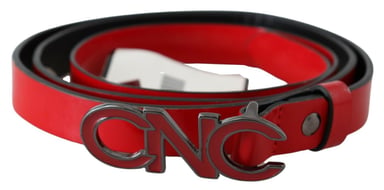 Cinturon Reversible Con Hebilla De Cuero Con Logotipo