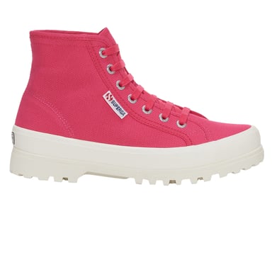 Superga Womens/Ladies 2341 Cotu Alpina High Tops (Fuchsia Pink/Avorio)