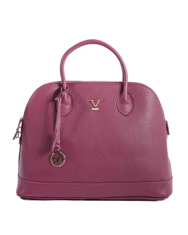 V Italia Womens Shoulder Bag BC10880 Dollaro Prugna