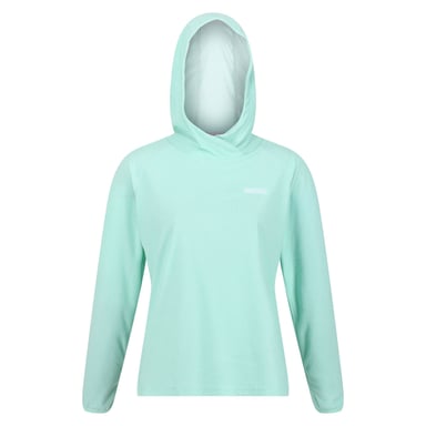 Regatta Womens/Ladies Montes Lightweight Hoodie (Ocean Wave/White)