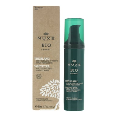Bio Organic Té Blanco Crema Facial Con Color #claro 50 ml