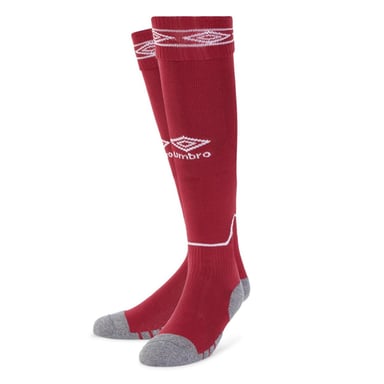 Umbro Diamond Football Socks (New Claret/White)
