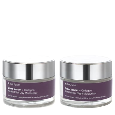 Snake Venom + Collagen Wrinkle Filler Crema Hidratante de Día 50ml + Snake Venom + Collagen Wrinkle Filler Crema Hidratante de Noche 50ml