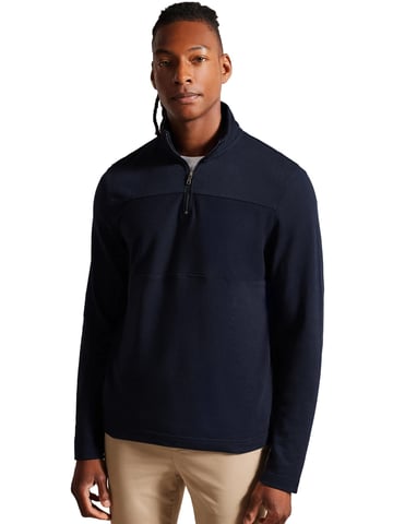 Ted Baker | Jersey de manga larga y media cremallera para hombre - Gazine