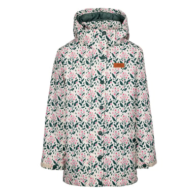 Trespass Childrens/Kids Rainstone Leaves Jacket (Cream)