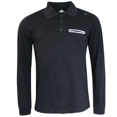 Adidas nba para hombre polo negro