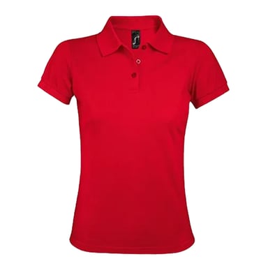 SOLS Womens/Ladies Prime Polo Shirt (Red)
