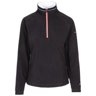 Trespass Womens/Ladies Skylar Fleece Top (Black/White)