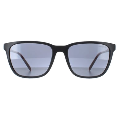 Gafas de sol polarizadas Arnette AN4324 Lil' Snap 276222 azul mate gris oscuro con espejo de agua.