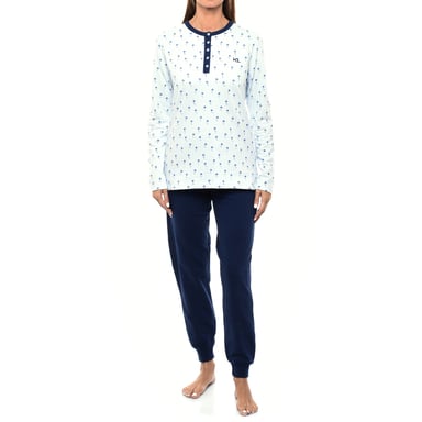 Pijama de invierno afelpado manga larga KLP2 mujer