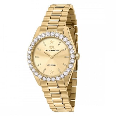 Chiara Ferragni Reloj de mujer Cuarzo dorado