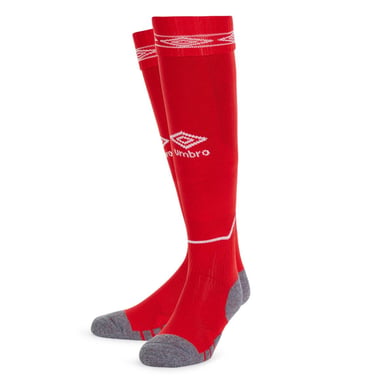 Umbro Diamond Football Socks (Vermillion/White)