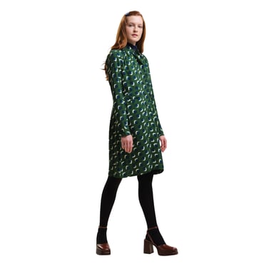 Regatta Womens/Ladies Orla Kiely Leaf Print Dress (Shadow Elm Emerald)