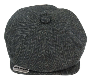 Gorro de tweed Peaky Blinders para hombre con hoja de afeitar