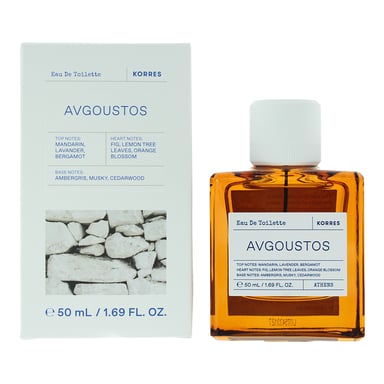 Korres Avgoustos Eau de Toilette 50ml Spray Unisex