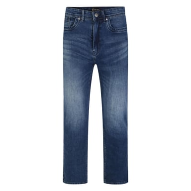 Kam Men's Plus Size Jeans Straight Leg Classic Designer Fit Cotton Jeans