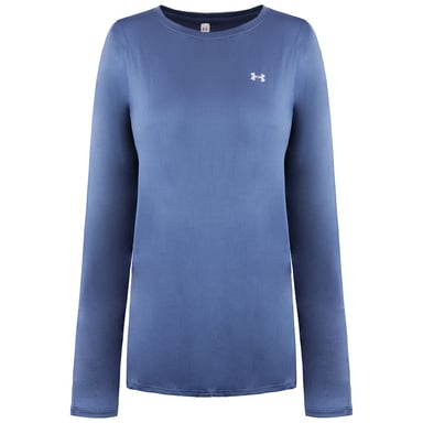 Camiseta Under Armour HeatGear Azul Mujer