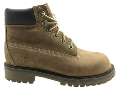 Timberland de 6 pulgadas Premium Lace Up Boots Boys Brown 20703 B26A