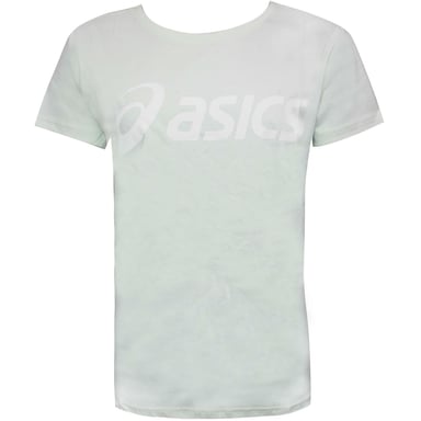 Camiseta de menta para mujeres del logo asics