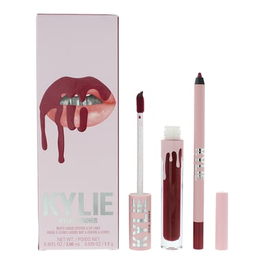 Kylie By Kylie Jenner Matte Lipstick 3ml + Lip Liner 1.1g - 403 Bite Me