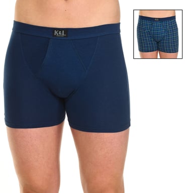 Pack-2 Boxers Abiertos Basicos KL2011 hombre