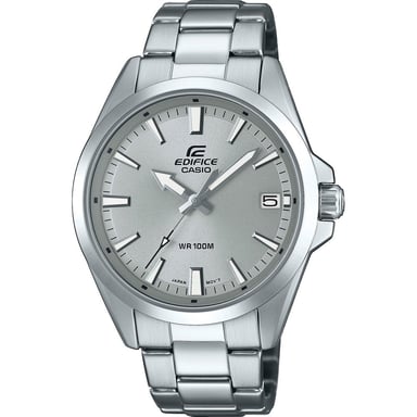 Casio Edifice Men's Silver Watch EFV-100D-8AVUEF